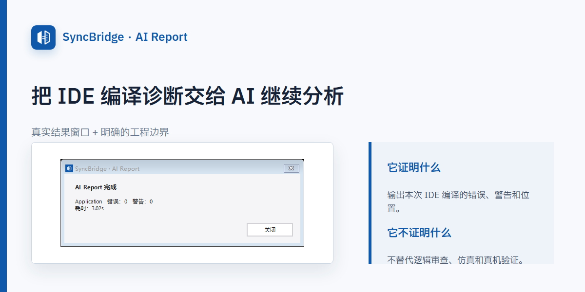 SyncBridge AI Report 结果